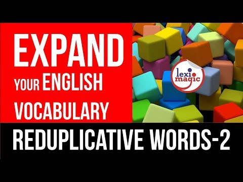 Reduplicative Words - 2