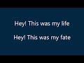Megadeth -This was my Life Lyrics