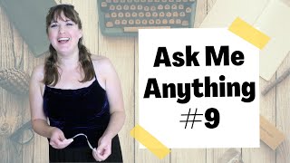 Ask Me Anything 9 - Creative Writing Advice With JJ Barnes