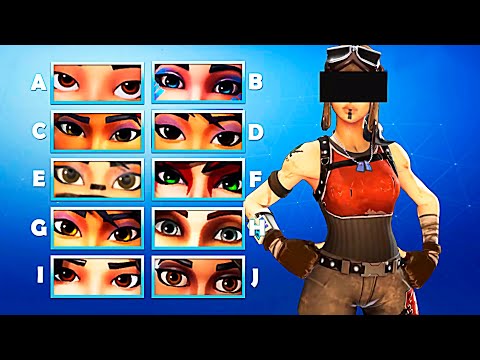 ADIVINA la SKIN de FORTNITE POR SUS OJOS - (Guess The Skin Challenge)