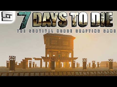 7 Days To Die Gameplay: MIDNIGHT BASE TOUR! (Alpha 11 Multiplayer Walkthrough )