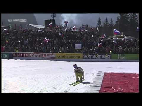 Robert Kranjec Planica 2012 231m ORF - Amazing jump!
