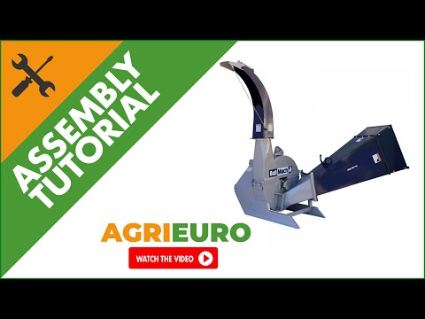 BullMach ZEUS 150 PTO Tractor Garden Shredder - Wood Chipper with 3-point hitch - Assembly tutorial