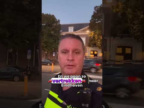 Vandaag staat er iets bijzonders op de planning: de boegbeeldentraining in Eindhoven 🚀 #politie