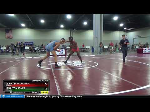 Schoolboy 187 Quentin Saunders Kansas Vs Leighton Jones Indiana