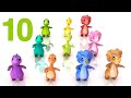 10 Little Dinosaurs More Nursery Rhymes Kids Songs ABCs And 123s
