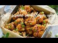 SPICY SESAME CAULIFLOWER WINGS VEGAN PLANTIFULLY BASED