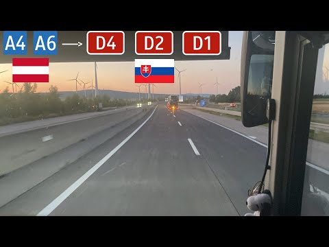 Vienna (Austria) - Bratislava (Slovakia) | A4 - A6 - D4 - D2 - D1