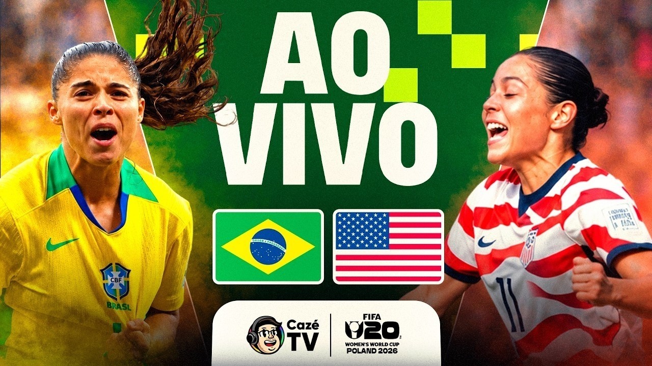 JOGO COMPLETO: BRASIL X ESTADOS UNIDOS | COPA DO MUNDO FEMININA SUB-20 FIFA 2026 | OITAVAS DE FINAL