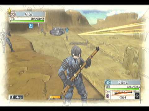 Let's Play Valkyria Chronicles part 11-  Barious Desert