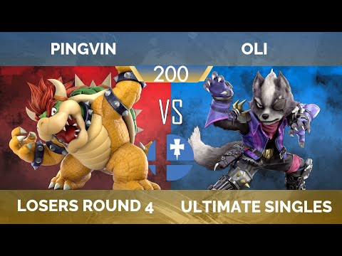 RogaSmash 200: SSBU Losers R4 – Pingvin (Bowser) vs Oli (Wolf)
