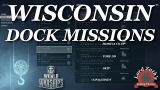 Zath Chat - Wisconsin Dockyard Missions World of Warships