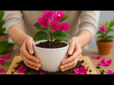 Bougainvillea'yı çoğaltmak hiç bu kadar kolay olmamıştı! Bir göz atın!
