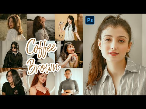 Coffee Brown Lightroom Preset | Moody Warm Tones Editing