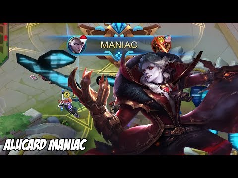 Alucard Maniac Terganas Di Mobile Legends Indonesia !!!