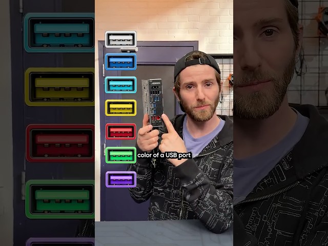 USB Colors have meanings?