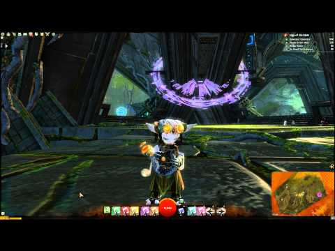 Guild Wars 2 - Rayti playing Hymn/Ballad of the Goddess on the Musical Harp