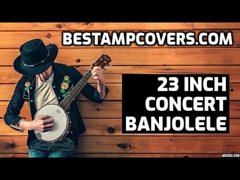 23 Inch Concert Banjo Ukulele Banjolele Uke image 8