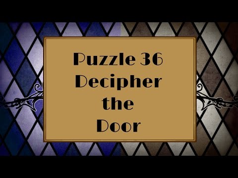Professor Layton vs. Phoenix Wright: Ace Attorney - Puzzle 36: Decipher The Door