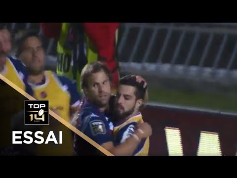 TOP 14 - Essai de Yann LESGOURGUES (UBB) - Bordeaux-Bègles - Montpellier - J22 - Saison 2020/2021