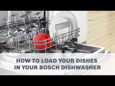 Loading your Bosch Dishwasher for Perfect Wash Results