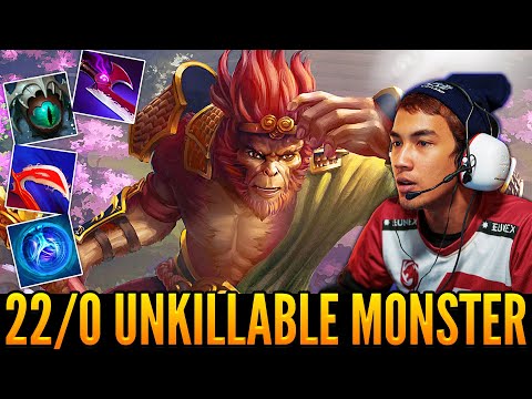 👉 INYOURDREAM Monkey King Carry - Literally Unkillable Monster 22/0 Intensive Game - Double Rampage