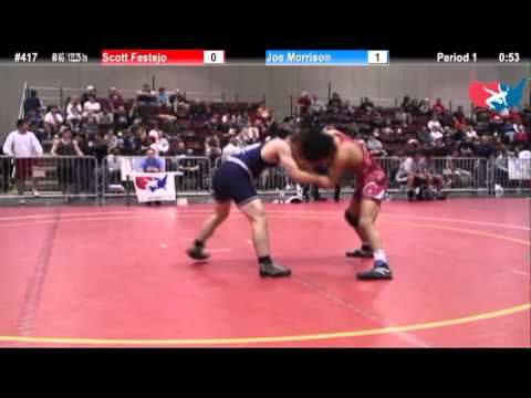 FILAJRFS: 60 KG / 132.25 lbs: Scott Festejo (HRWA) vs. Joe Morrison (App State)