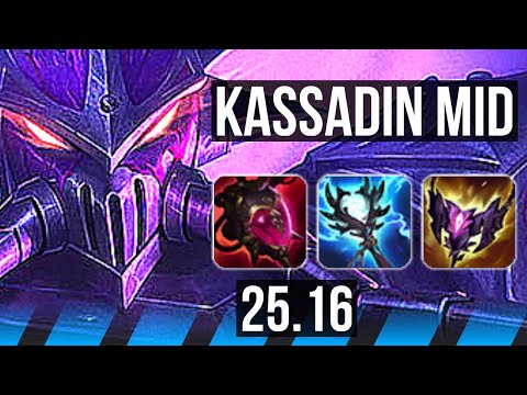 KASSADIN vs AHRI (MID) | KR Master | 25.16