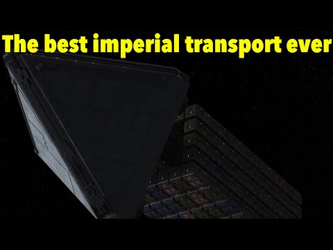 The class 4 container transport | it was basically a pyramid with a rectangle on the end