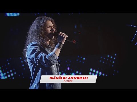 ✌ Mădălin Antonesei - Angels ✌ AUDIŢII pe nevăzute | VOCEA României 2019 FULL HD