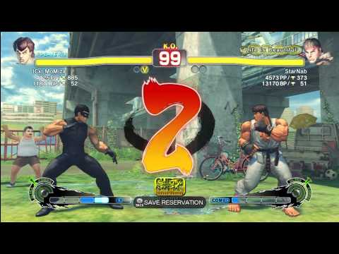[Feilong] ICxI MoMiza vs StarNab [Ryu] SSF4 Version 2012 [2/2]