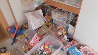 毎日１０時にアップ☆汚部屋脱出44日目：せっかく片付けた和室がまたリバウンドしたので片付け…★片付けの片付けのやる気アップにご視聴ください☆