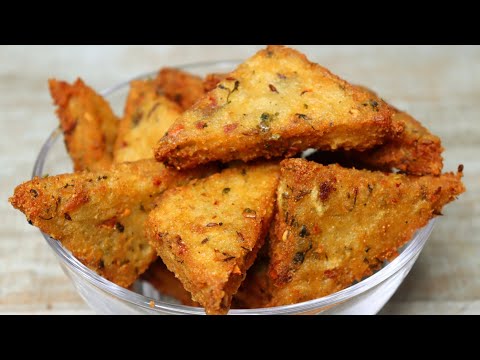 One month storable Snacks with 1 raw Potato | Crunchy and Tasty Snack | Evening Tea Time Snacks