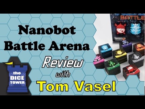 Dice Tower Reviews: NanoBot Battle Arena