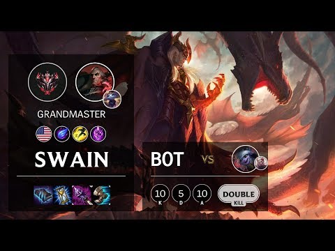 Swain Bot vs Tristana - NA Grandmaster Patch 10.8