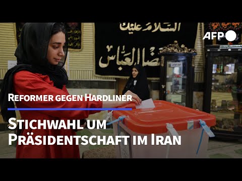 Reformer gegen Hardliner: Stichwahl um Präsidentschaft im Iran | AFP