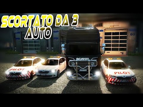ETS 2 MULTIPLAYER ITA - SCORTATO DA 3 AUTO - w/Poderak/Mito125s/xStarter
