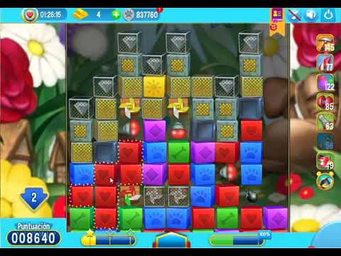 Pet Rescue Saga Nivel 2207 sin booster.-