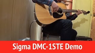 Video thumbnail for Sigma DMC - 1STE Guitar Demo by Japanlots