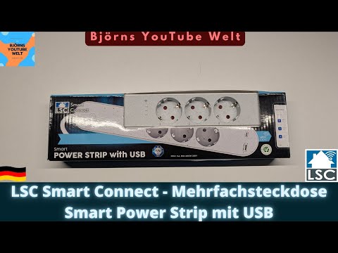 LSC Smart Connect - Smart Power Strip multi-socket outlet with USB