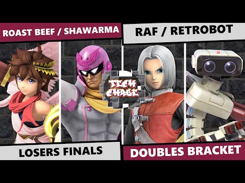 Tech Chase 12: Losers Finals Shawarma/Roast Beef Vs Retrobot/Raf SSBU Doubles