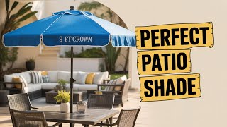 This Patio Umbrella Sets Up Faster Than You'd Expect