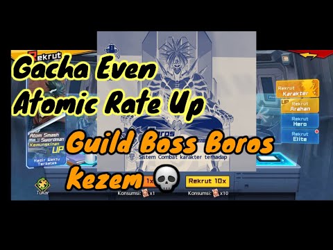 Guild Boss Boros plus Gacha Atomic Kezem One Punch Man The Strongest