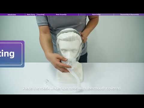 Rio II Full Face CPAP/BiPAP Mask Video User Guide