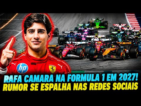 RAFA CAMARA NA FORMULA 1 EM 2027! É VERDADE OU FAKE NEWS? CONFIRA