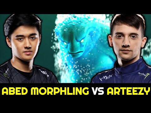 ABED vs ARTEEZY 11K MMR Battle — Unkillable Raid Boss 7.28 Dota 2