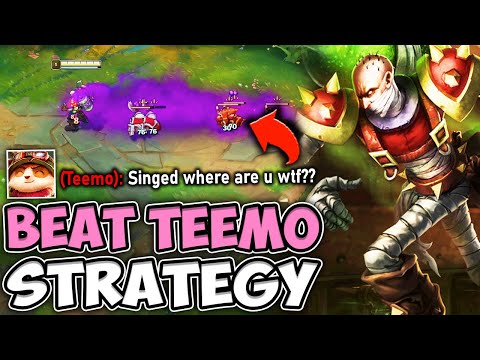 How to Beat TEEMO in the Top Lane (ft. Ghosting Shaco) - League of Legends