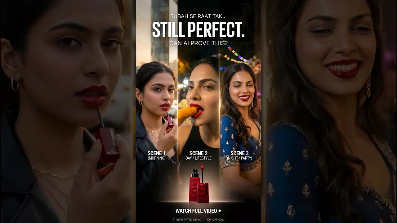 Maybelline Lipstick Ad