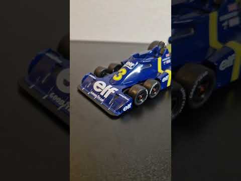 😱SIX WHEELS on an F1 Car??!? Tyrrel P34 #f1technology #formula1 #diecast #unboxing #f1model #tyrrell