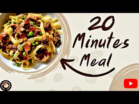 Ground Beef Pasta Recipe | Dinner in 20
